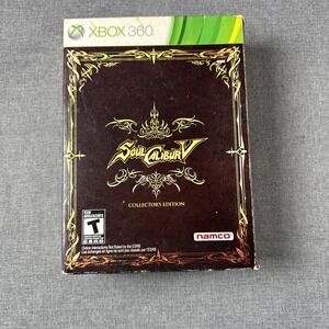Soul Calibur V -- Collector's Edition (Microsoft Xbox 360, 2012) 100% Complete G